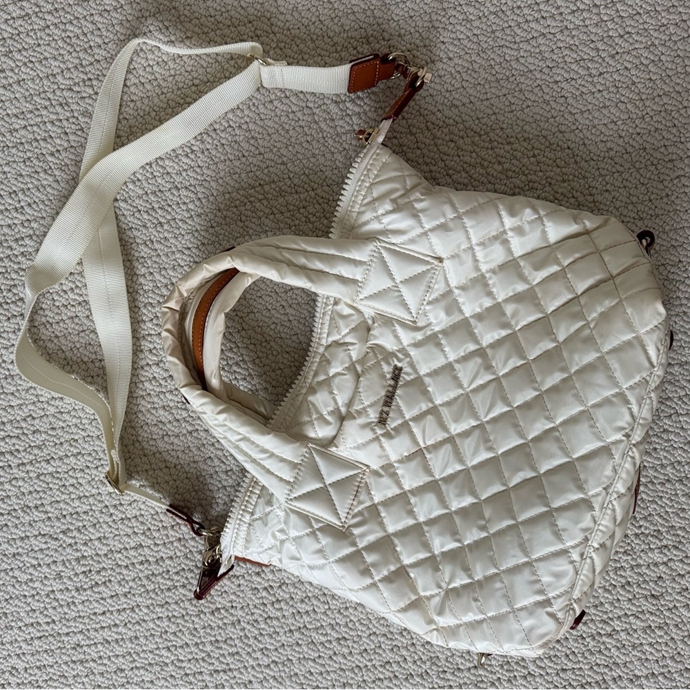 MZ Wallace Quilted Crossbody Bag - small Sutton Deluxe tote